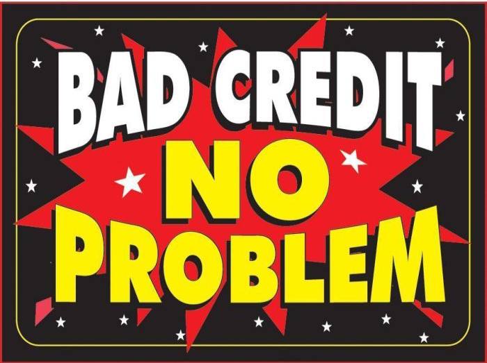 Bad credit no problem